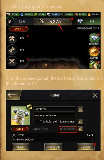 The Ants kullanıcı id si öğrenme